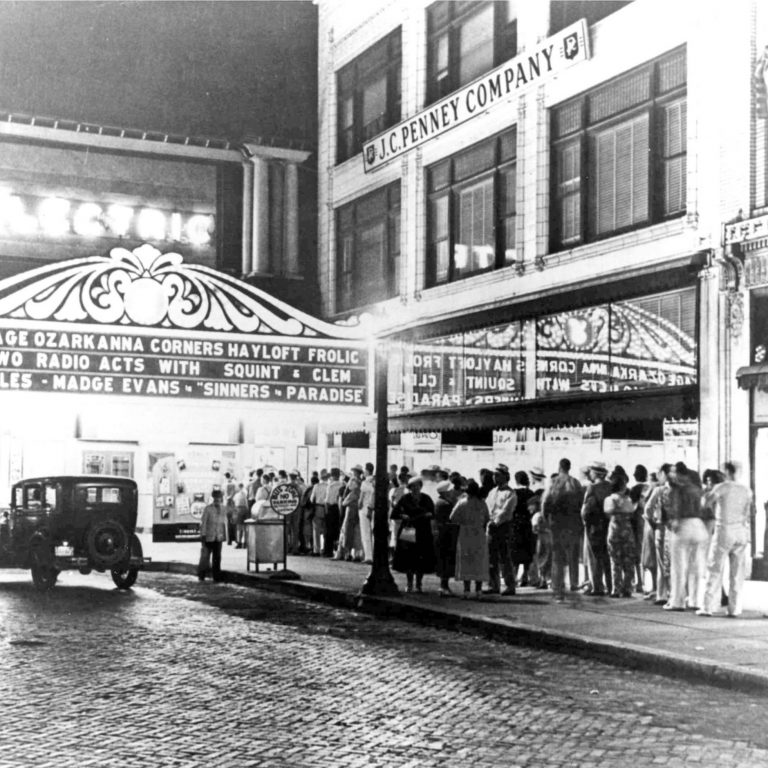 The historic Fox Theatre