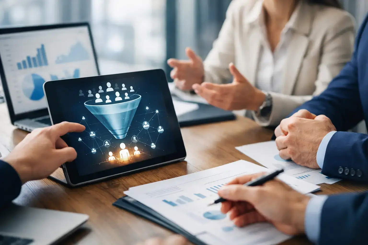 A Professional Services Lead Generation System